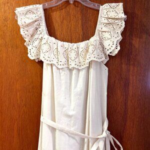 Never Been Worn - Christy Dawn Mairin Elderflower Embroider dress